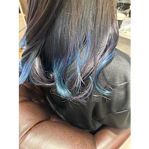 ブルー×ラベンダー×グラデーション - GLADGE池袋/ダブルカラー/ブリーチ【グラッジイケブクロダブルカラーブリーチ】掲載中