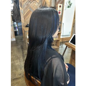 フェイスフレーミング×ネイビー - enne  hair&organic【エンネ ヘアーアンドオーガニック】掲載中