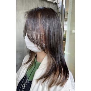 カット+透明感カラー+オージュアトリートメント