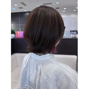 ピンクインナーカラー