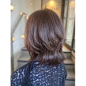 くびれボブレイヤースタイル - HAIR&MAKE STUDIO MIMURO【ヘアメイク スタジオ ミムロ】掲載中