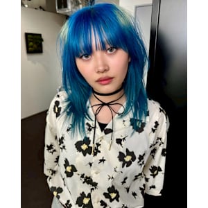 オーダーメイド　デザインカラー　ハイトーン　原宿/表参道