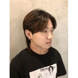 センターパート/ウルフ