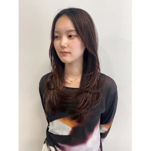 ハッシュカット/レイヤーカット/ロングレイヤー