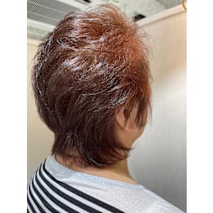 オレンジ系グレイカラー - hairmake＆design Axe-l【ヘアメイクアンドデザイン アクセル】掲載中