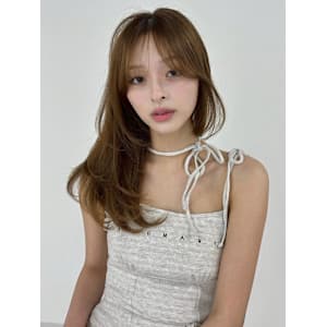 レイヤー  ベージュカラー