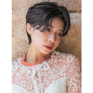 20代30代40代ひし形大人かわいい小顔ラベンダーアッシュ