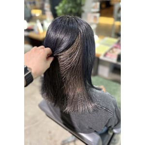 アンブレラカラー/ネイビー×シルバー