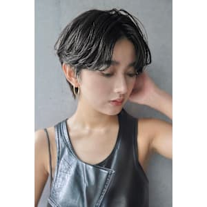 20代30代40代ひし形大人かわいい小顔ラベンダーアッシュ