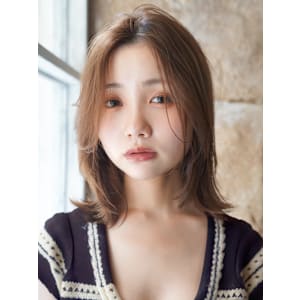 大人可愛い20代30代40代50代前下がりボブ