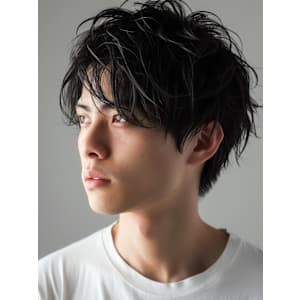 メンズマッシュショート