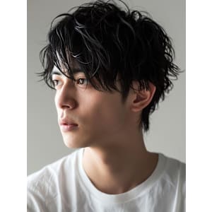 メンズマッシュショート