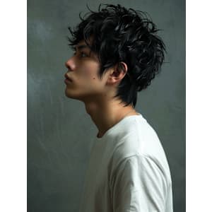 メンズマッシュショート