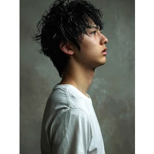 メンズマッシュショート