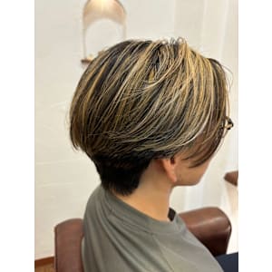 ハイライト×デザインカット