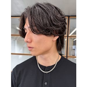 メンズパーマ◎韓国風マッシュニュアンスパーマダウンパーマ