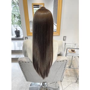 髪質改善トリートメント×オリーブベージュ