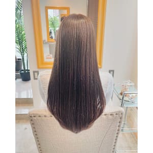 透明感カラー×オリーブグレージュ