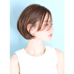 ショート・ボブ/面長/前髪なし/絶壁解消/30代/40代/ - INCEPTION  GINZA 銀座【インセプション】掲載中