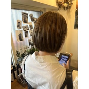 透明感ベージュ(ブリーチなしワンカラー)