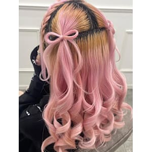 後ろ姿最強！リボンハーフツイン♪_ユウ