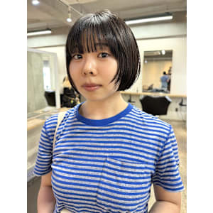 ミニボブ/レイヤーボブ/グレージュ【下北沢】