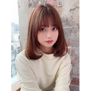 シースルーぱっつん前髪で結んでかわいいフェイスレイヤー - AFLOAT/L 錦糸町【アフロートエル】【アフロートエル キンシチョウ】掲載中