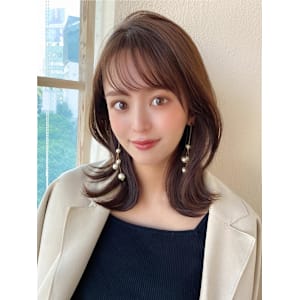 シースルーぱっつん前髪で結んでかわいいフェイスレイヤー - AFLOAT/L 錦糸町【アフロートエル】【アフロートエル キンシチョウ】掲載中