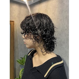 ♪ショートウルフパーマ