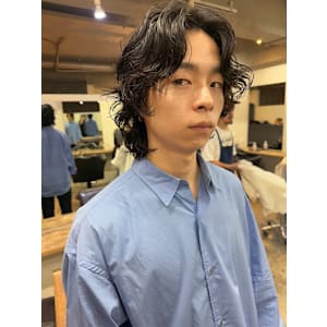 メンズニュアンスパーマ/ウェーブパーマ/メンズパーマ【下北沢