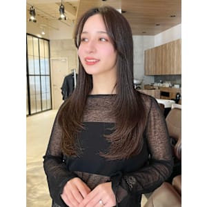 レイヤーカット/黒髪/20代/30代/40代/表参道【大本】