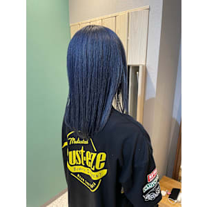 ダブルカラー×ブルーグレージュ