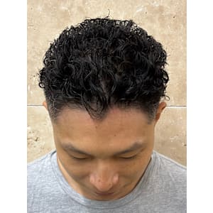 渋さ全開“極道パーマ”