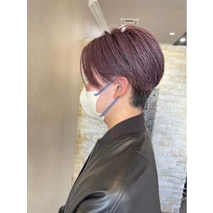 ラベンダー刈り上げセンターパート - Afinar 横浜店【アフィナーヨコハマテン】掲載中