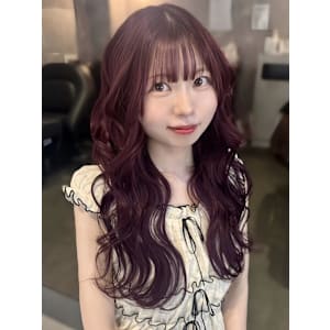 《巴結生》ピンクブラウン/ブリーチ無し/ピンクラベンダー