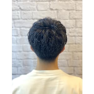 メンズショート/ビジネスパーマ/ナチュラルパーマ