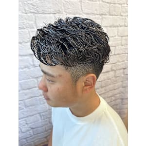 ショートナチュラルハードパーマ【新宿/理容室/バーバー】 - 銀座マツナガ 新宿パークタワー店【ギンザマツナガ】掲載中