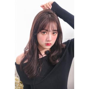 大人可愛いロングスタイル