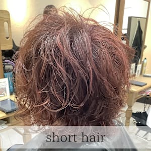 お客様スタイル ピンクハイライト