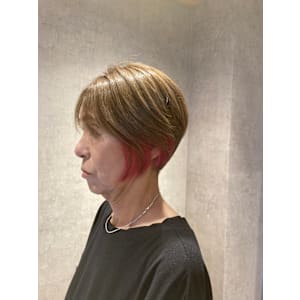 ピンクインナーカラー