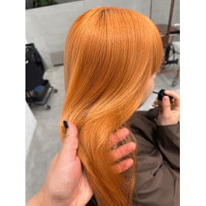 ブリーチ/オレンジ/ハイトーン