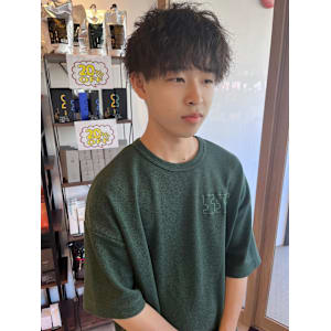 メンズスパイラルパーマ