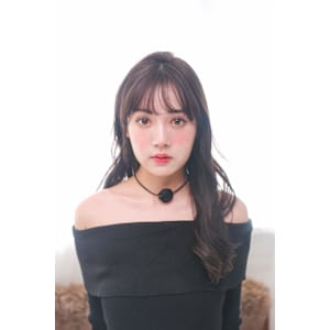 大人可愛いロングスタイル