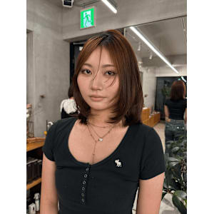 ミディアムレイヤー/顔まわりレイヤー/レイヤーカット - nalu.【ナル】掲載中