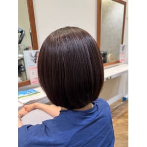 ◎グラデーションボブ✕アイロンストレート◎