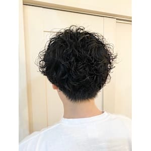 NINE HAIR×メンズ×パーマ