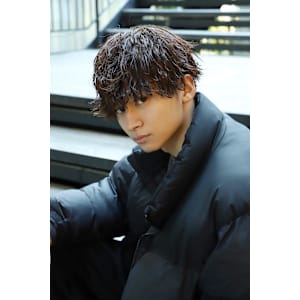 【波巻パーマ】前下がりマッシュ