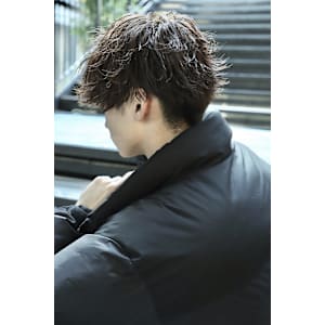 【波巻パーマ】前下がりマッシュ