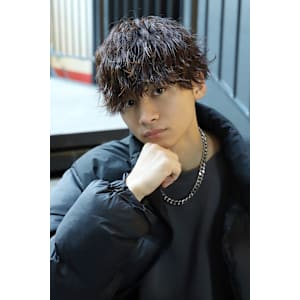 【波巻パーマ】前下がりマッシュ