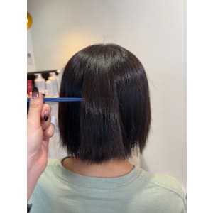 サラサラ縮毛矯正！